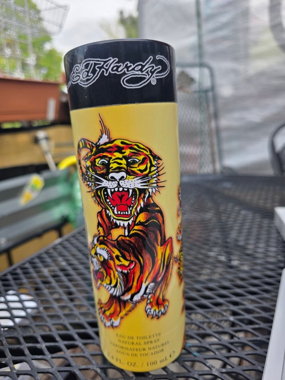 Ed Hardy Tiger Ink Eau de Toilette 3.4oz Unisex New Sealed